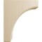 Ekena Millwork 3 1/2"W x 10"D x 12"H Clarksville Bracket, Rubberwood BKTW04X10X12CVRW - alternate 2